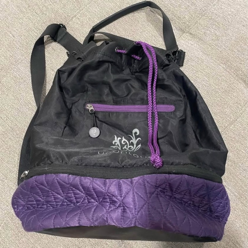 Younique Black and Purple Backpack